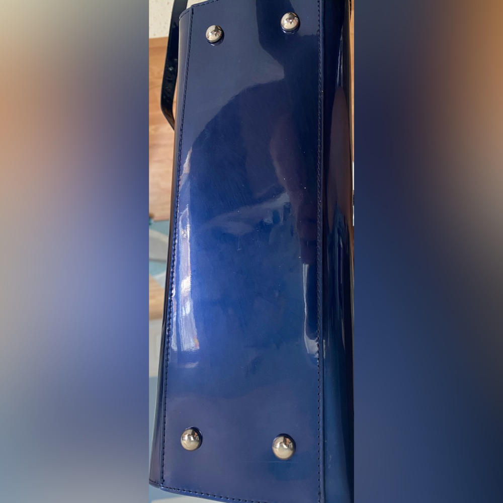 Ladies Ling-Yu Brilliant Blue Shoulder/Carry Purse - Picture 14 of 14